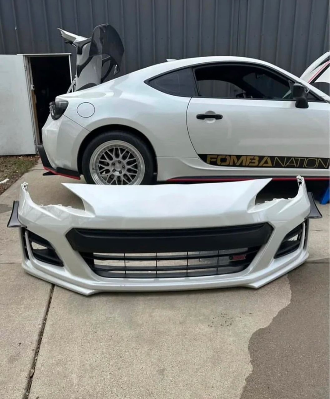 Subaru BRZ complete front Bumper